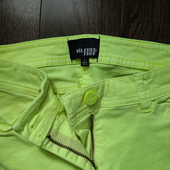 Wilfred Free Neon Skinny Jeans - Picture 2 of 7